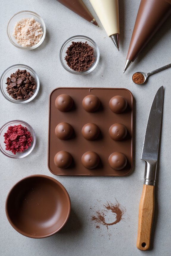 3d chocolate decoration techniques