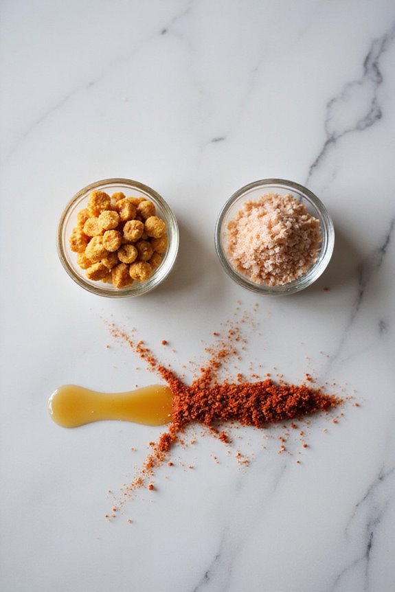 balancing spicy sweet flavors