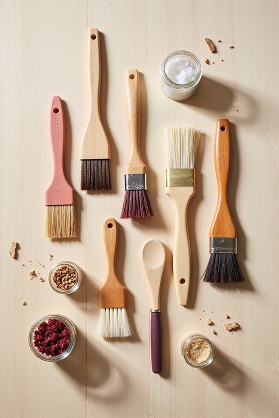 basting brush types explained