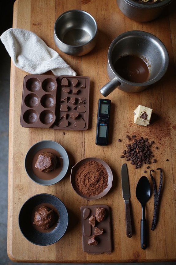 chocolate box molds selection