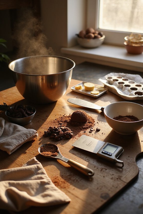 chocolate candy crafting tools