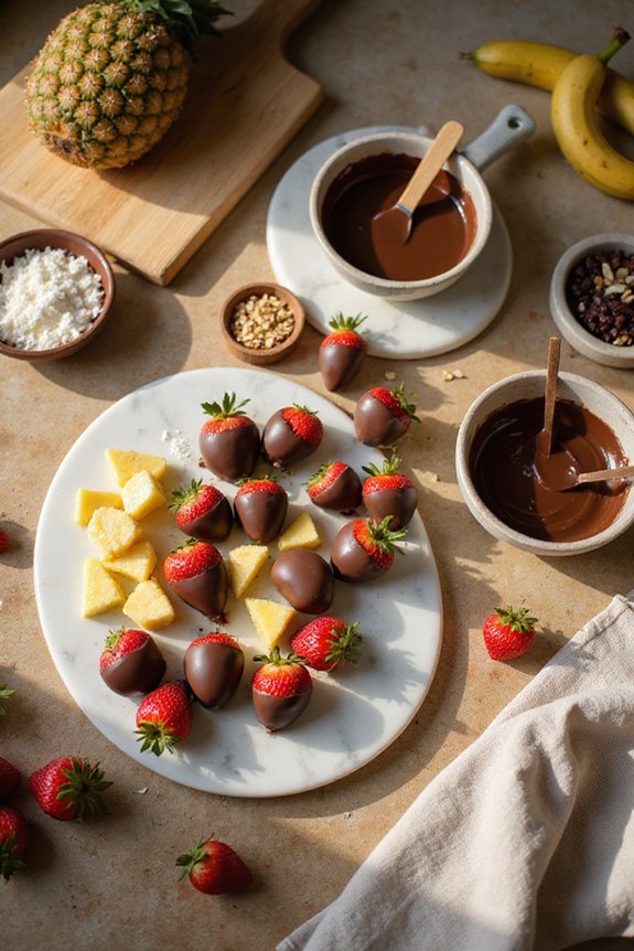 chocolate dipped fruit recipe
