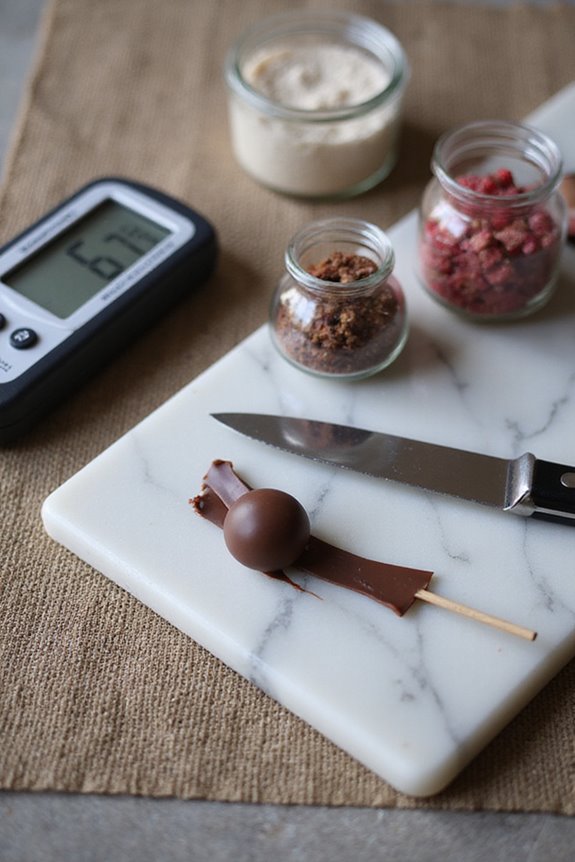 chocolate lollipop mold considerations