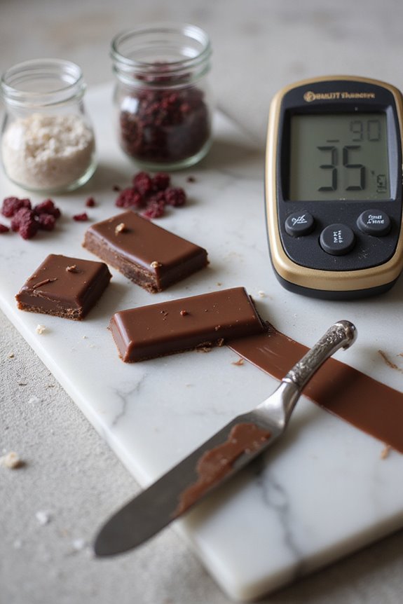 chocolate tempering method considerations