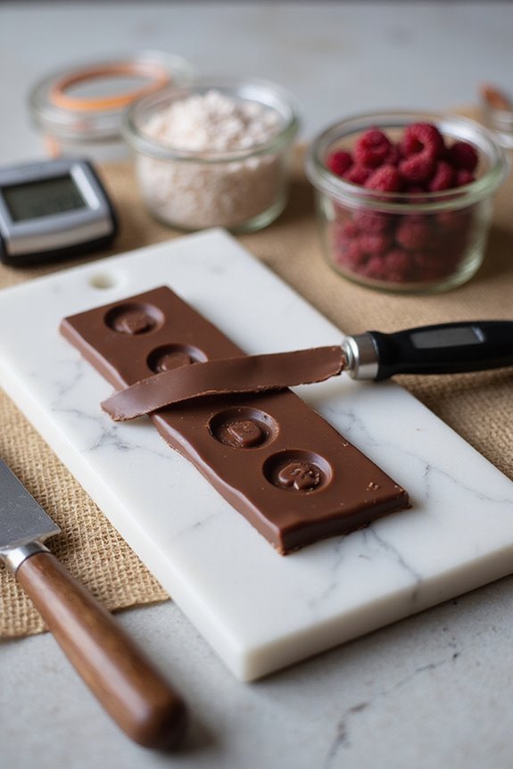 choosing chocolate logo molds