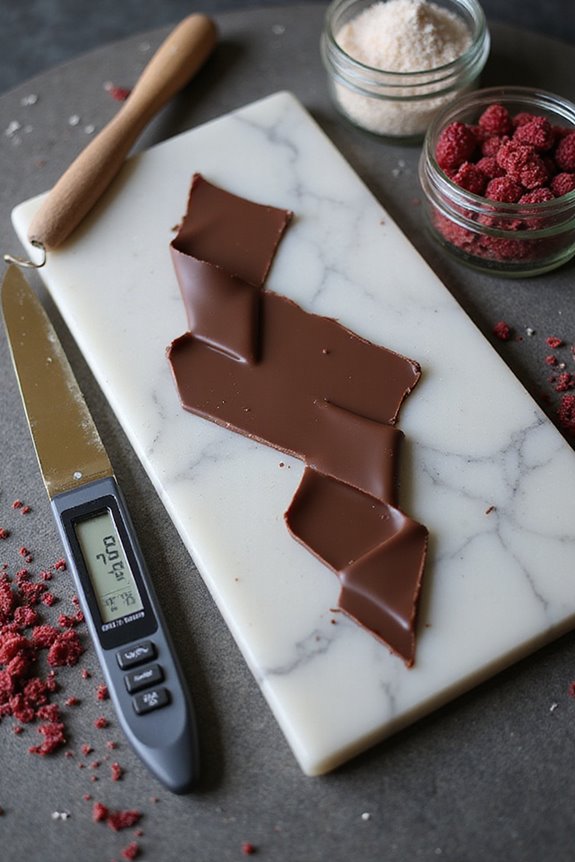 choosing geometric chocolate molds