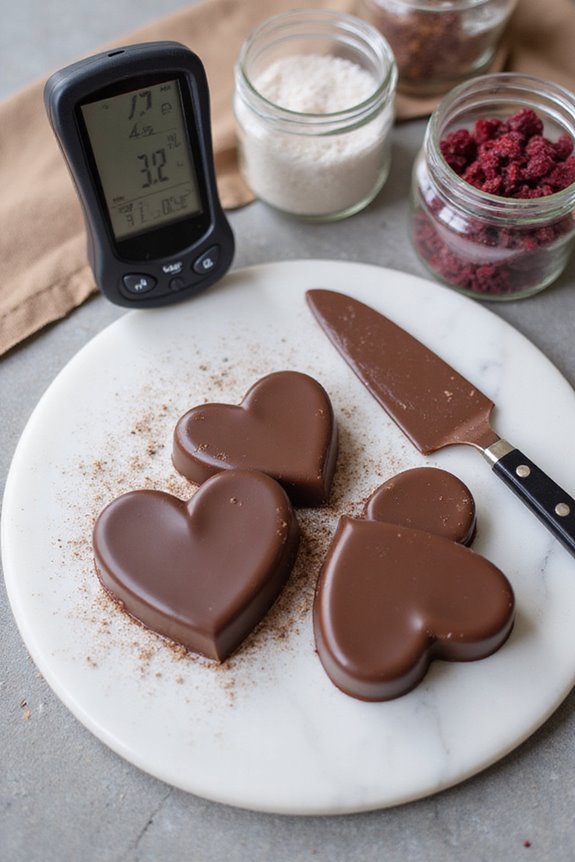 choosing heart chocolates wisely