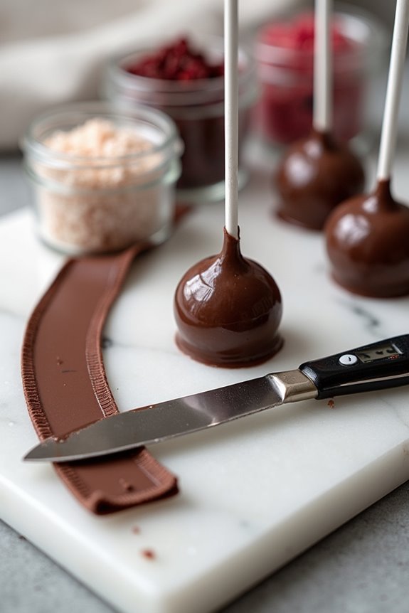 choosing quality chocolate lollipops