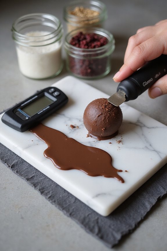 choosing quality chocolate truffles