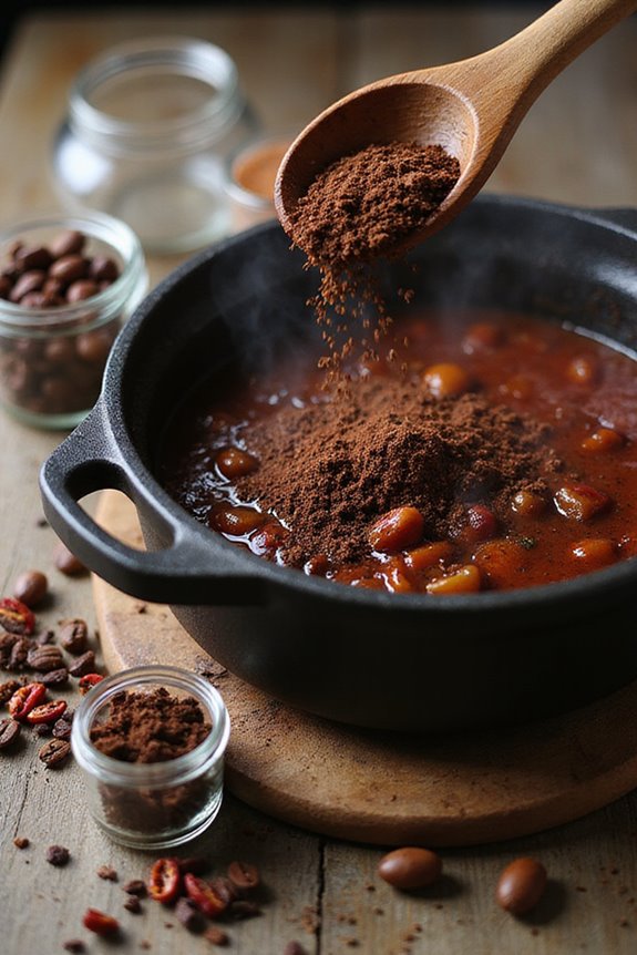 coffee enhances stew flavors