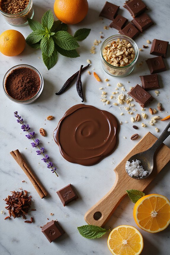 create thrilling chocolate flavors