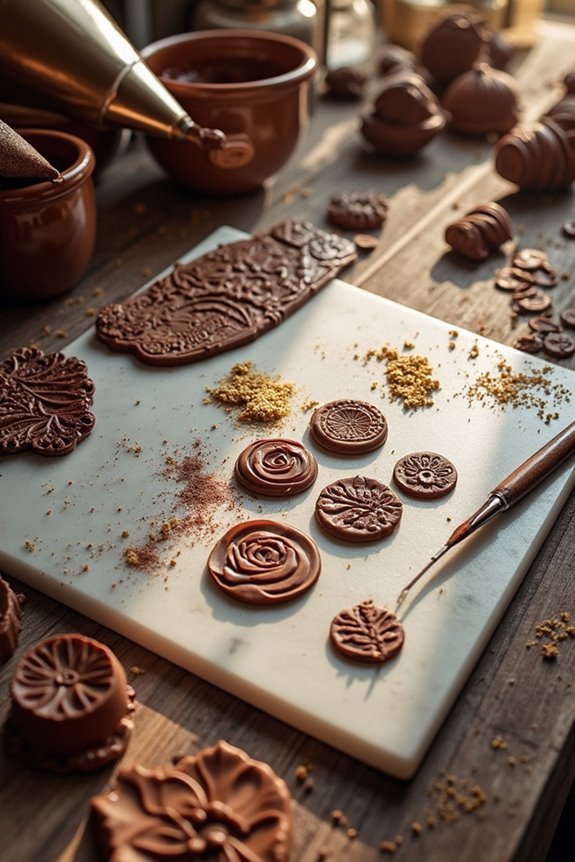 custom chocolate design techniques