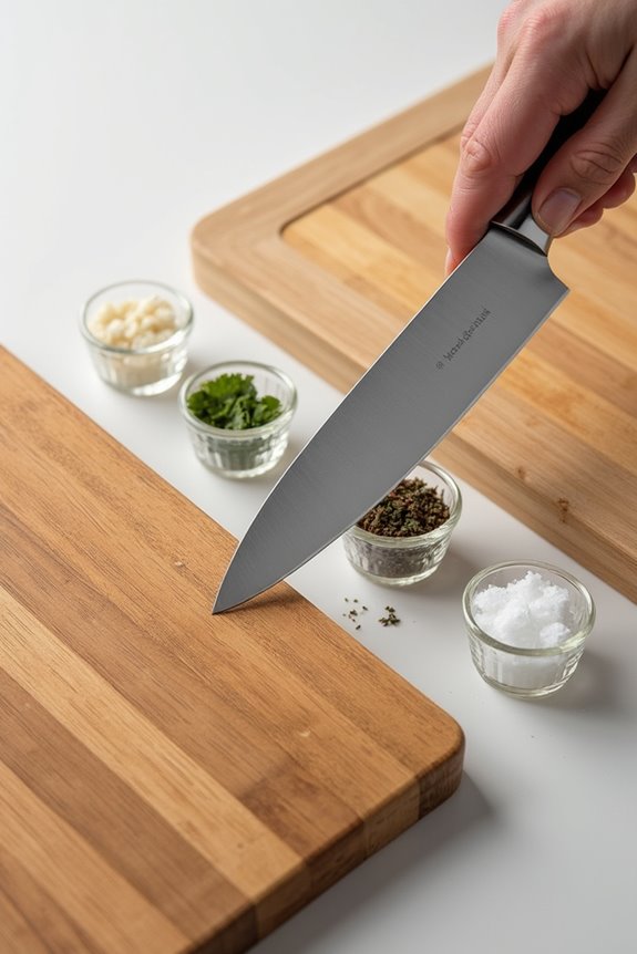 cutting board impacts knife longevity