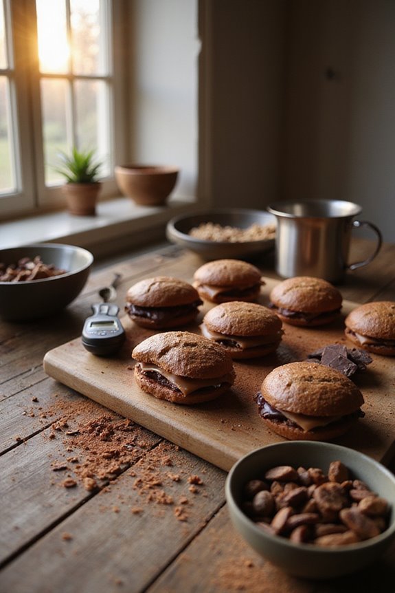 delicious chocolate sandwich recipes