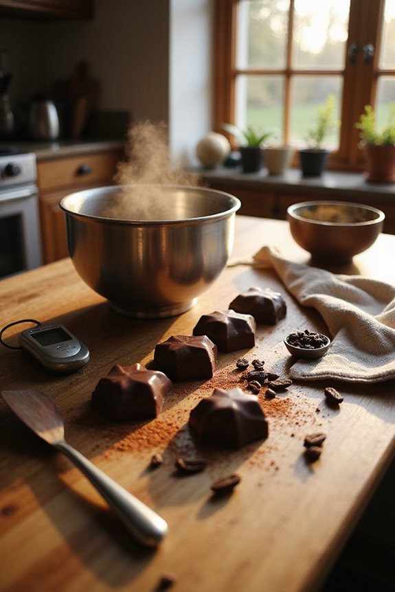 diamond shaped chocolate molds
