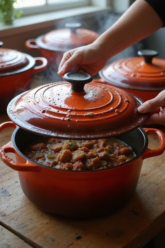 efficient dutch oven lid design