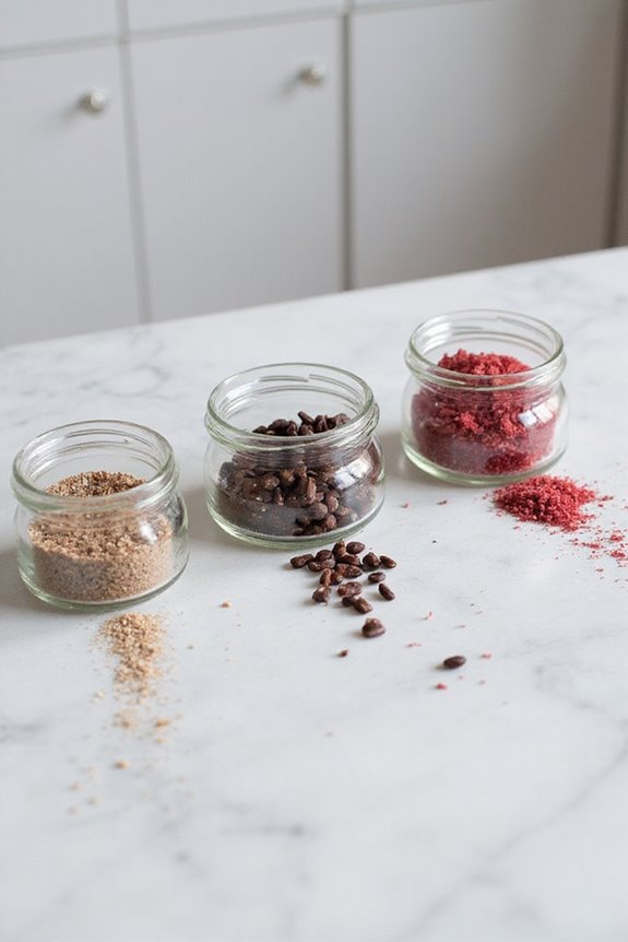 efficient kitchen prep space