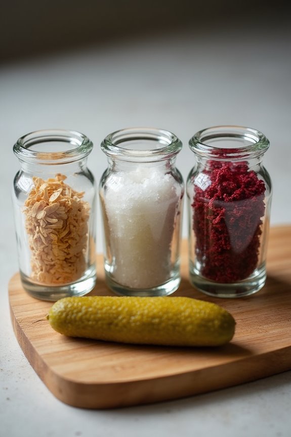 elegant pickles with flavor