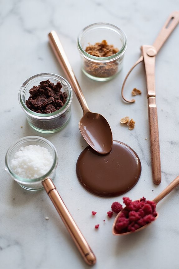 essential chocolate dipping tools
