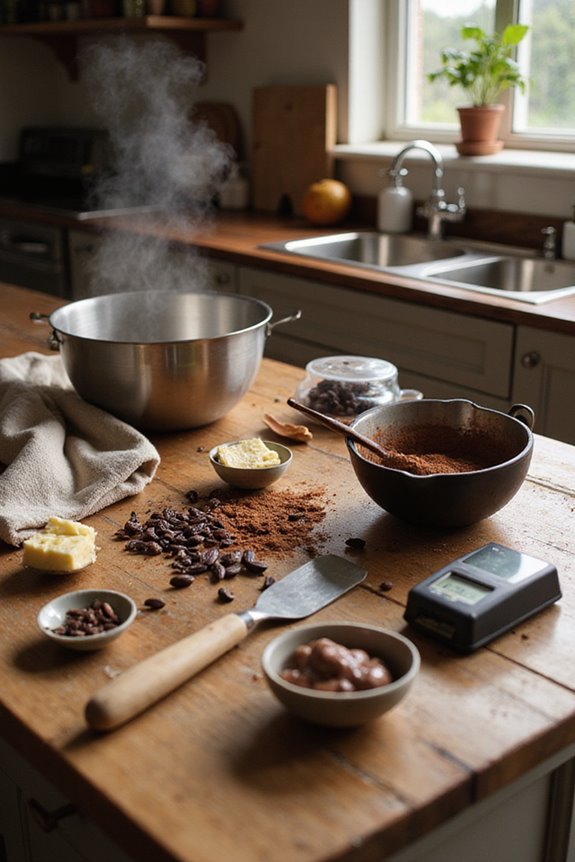 essential chocolate making tools