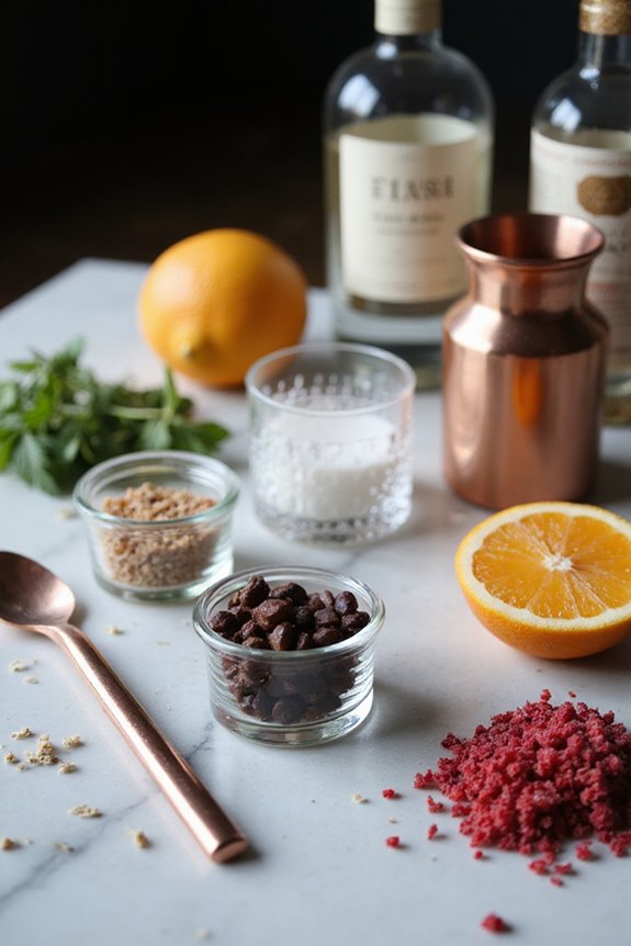 essential cocktail crafting ingredients