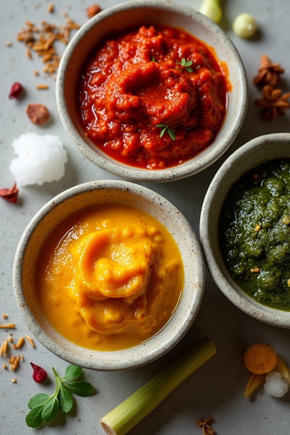 exceptional umami thai pastes