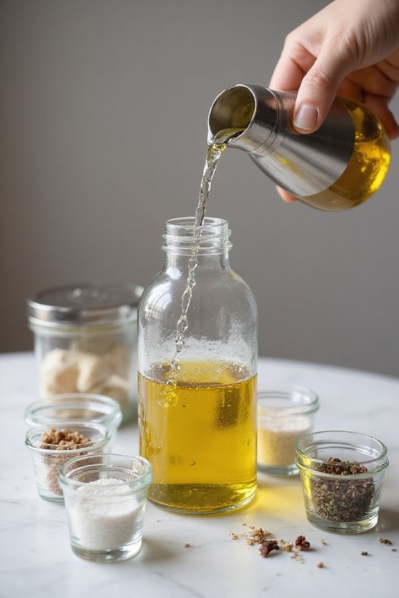fill misto with liquid oils