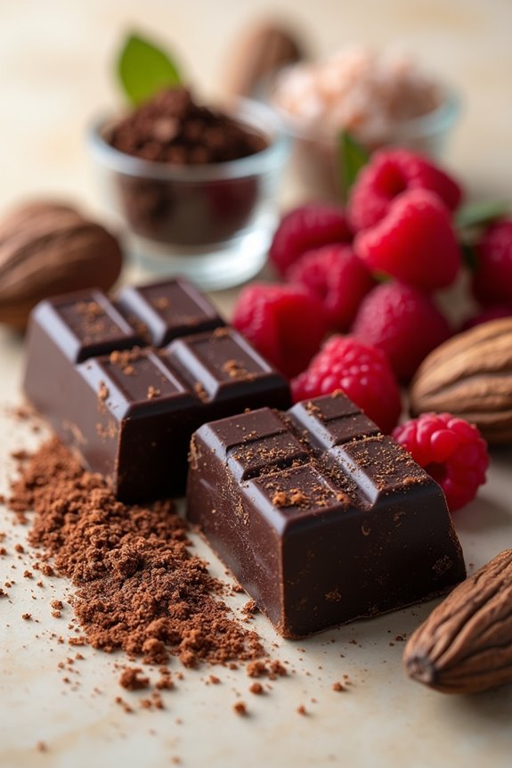 flavanol rich chocolate benefits heart