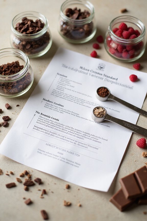 global chocolate regulation standards