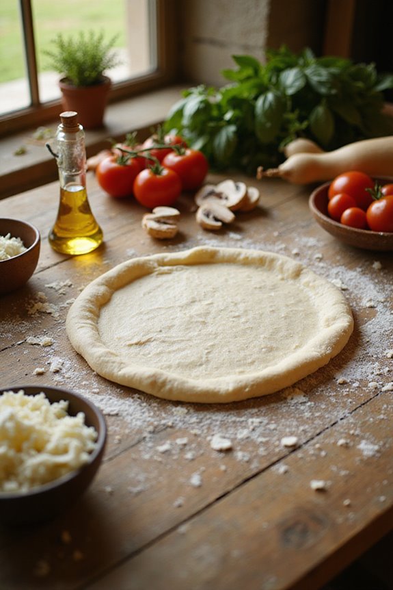 gourmet pizza homemade recipe