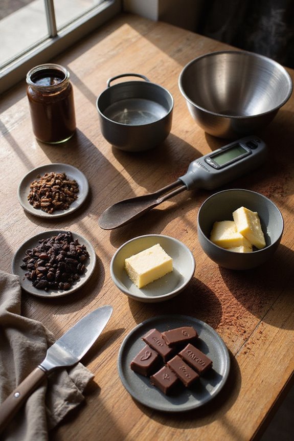 handmade specialty ingredients selection