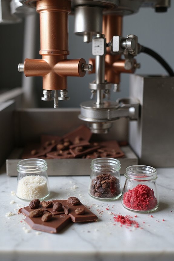 innovative chocolate depositing technology