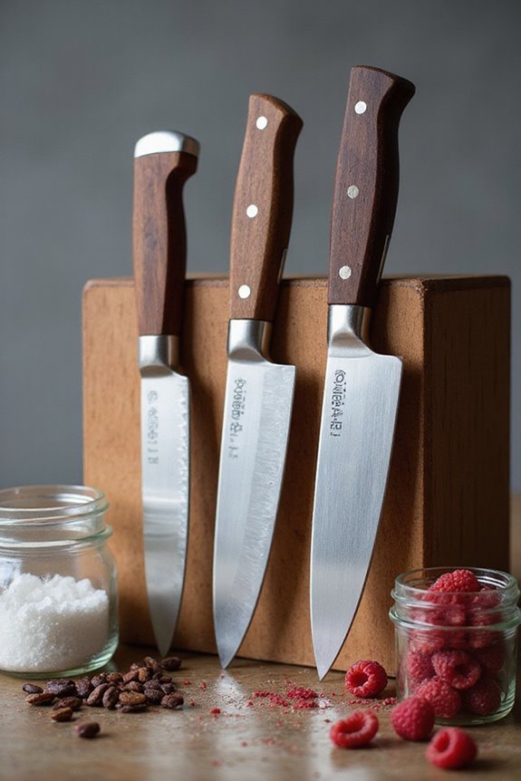 knife retention and storage