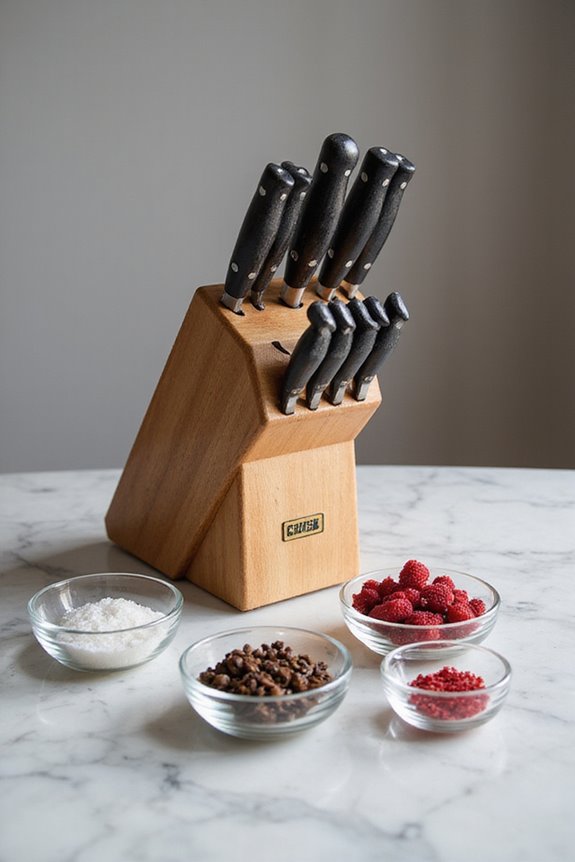 knife sets price spectrum