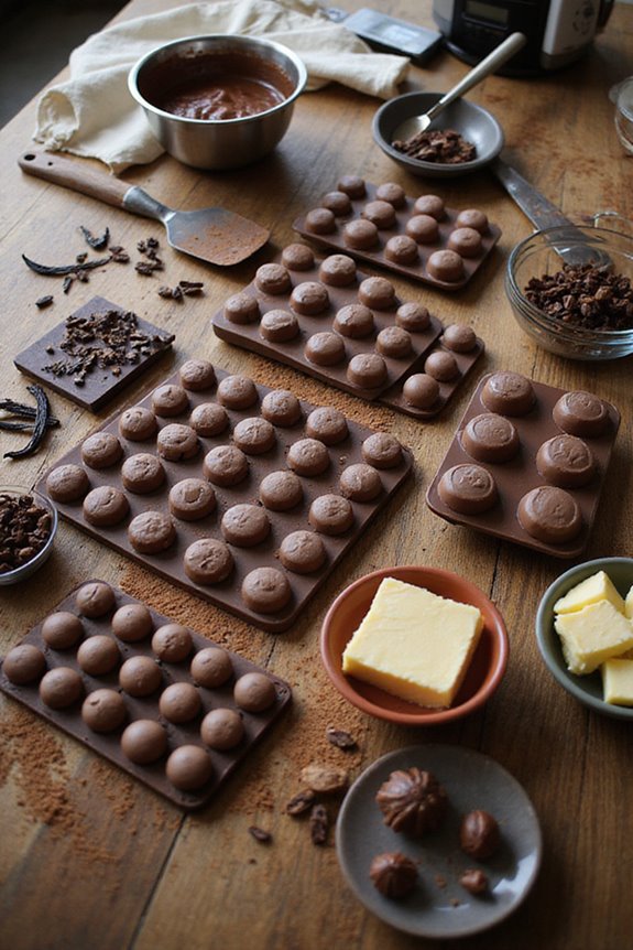 large chocolate candy molds