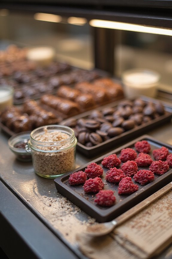 leading chocolate display models
