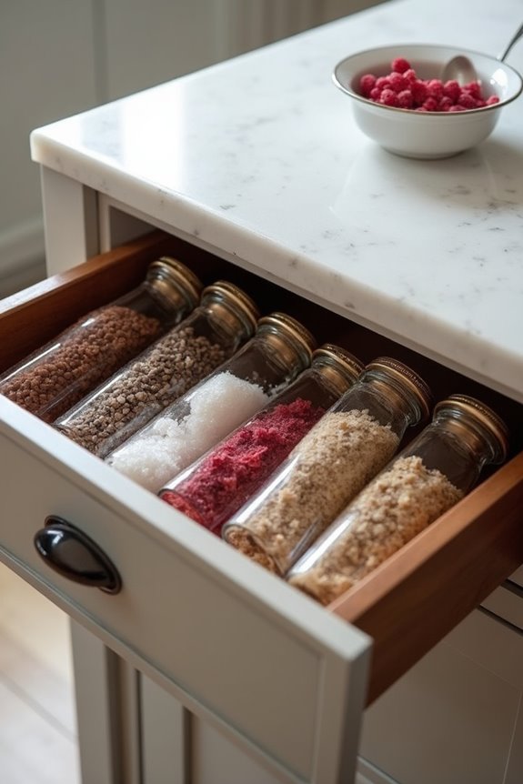 maximizing kitchen island storage