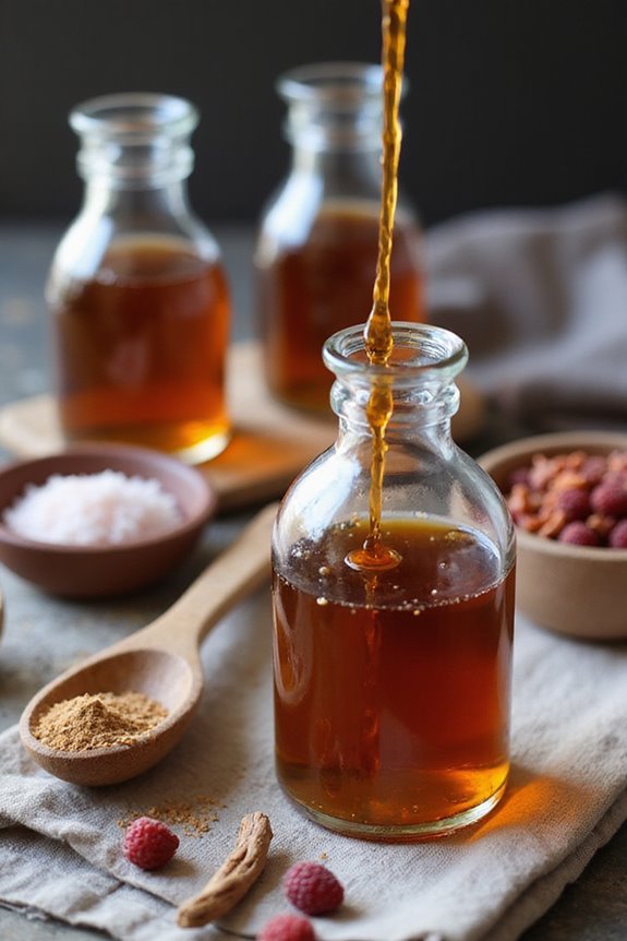 mesquite syrup and sauce