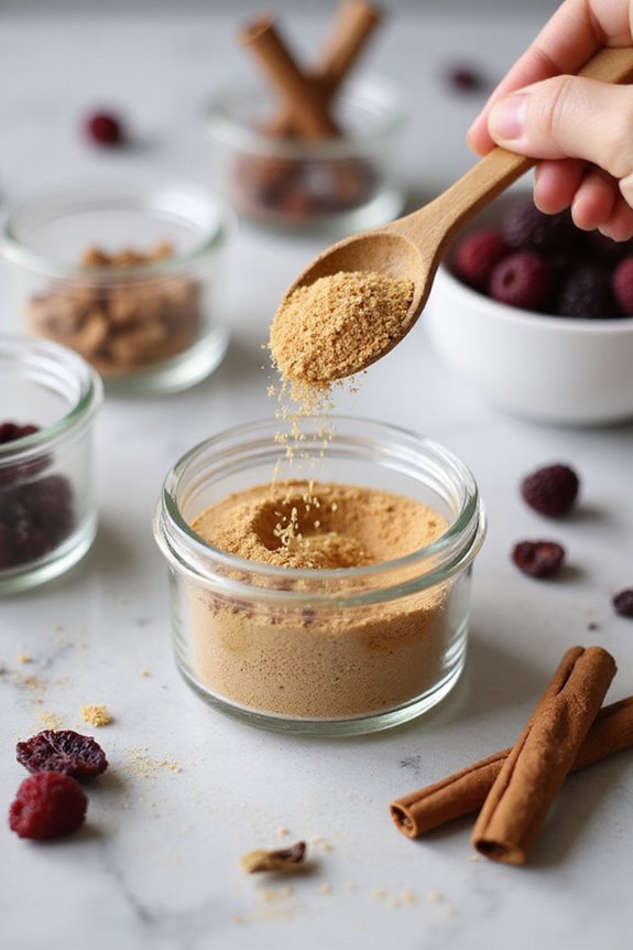 monk fruit sweetener integration