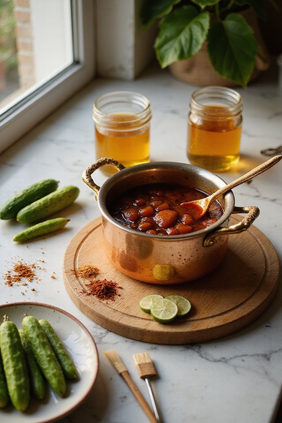 pickle glazing technique explained