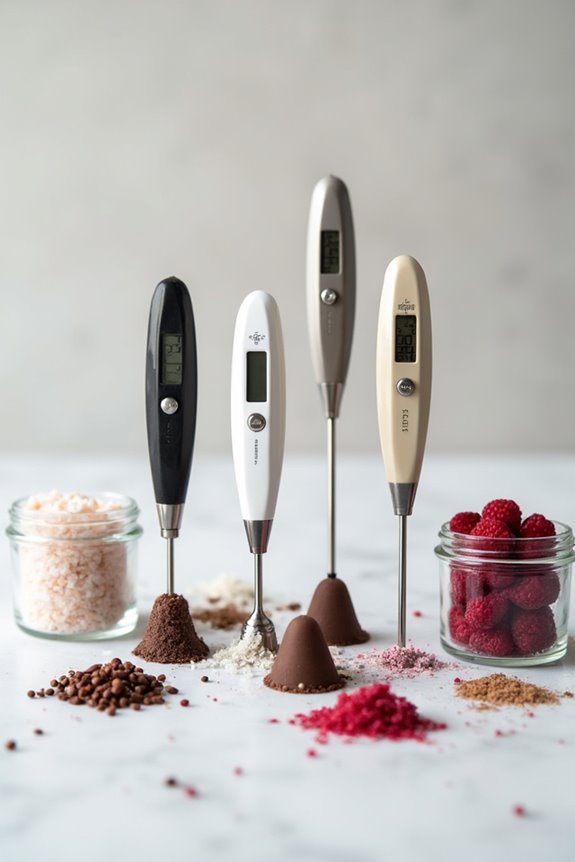 precise chocolate temperature measurement