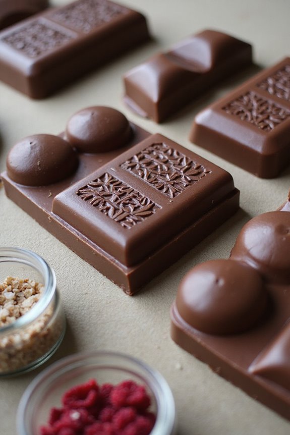 precision in chocolate molding