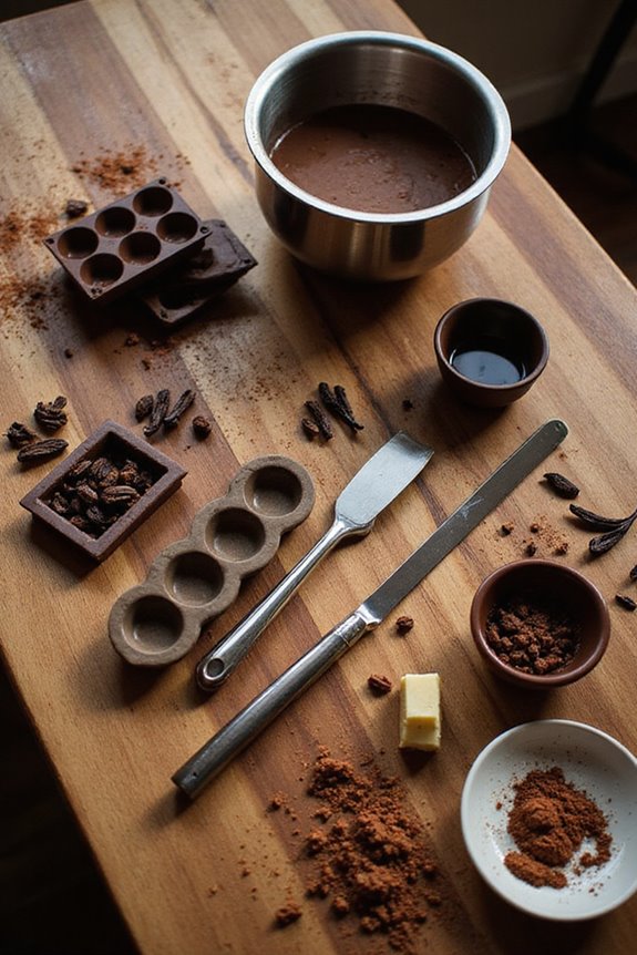 realistic looking plastic chocolates