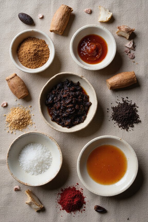 savory umami flavor components