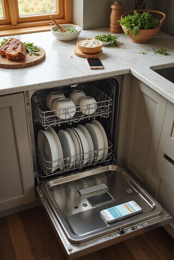 smart dishwashers with connectivity
