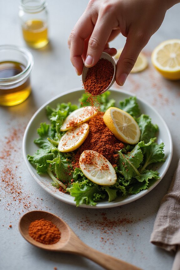 sumac enhances salad flavors