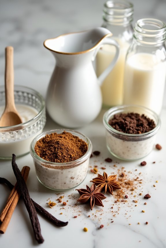 tea infused cream ingredients needed