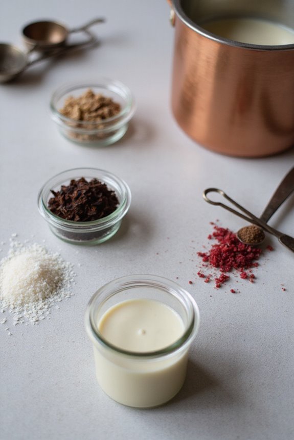 tea infused cream preparation method