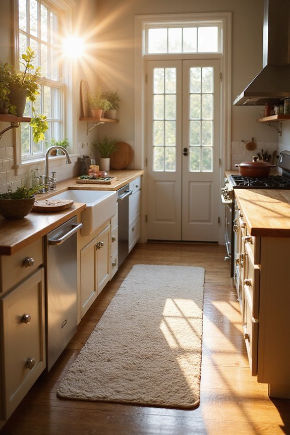 utilize kitchen mat effectively