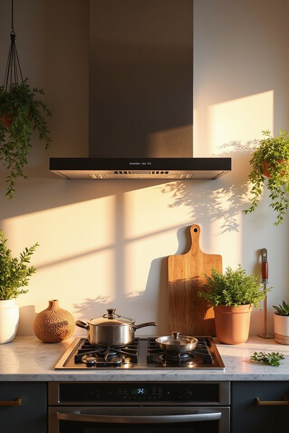 utilizing smart kitchen ventilation
